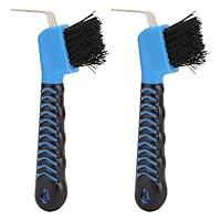 Algopix Similar Product 6 - MUNEFE 2Pcs Horse Hoof Pick Brushes