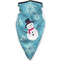 Algopix Similar Product 3 - Bandana Funny Snowman Snowflakes Neck