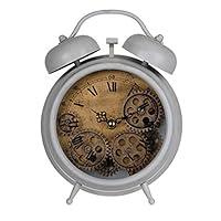 Algopix Similar Product 18 - Benjara BM165454 Metal Table Clock