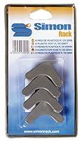 Algopix Similar Product 14 - Simonrack 4 Base P/35 Blister, Grey Dark