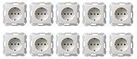 Algopix Similar Product 11 - 10x GIRA 018827 SCHUKOSteckdose