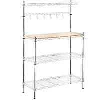 Algopix Similar Product 13 - Metal Bakers Rack OrganizerStand Shelf
