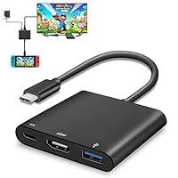 Algopix Similar Product 13 - HDMI USB Type C Adapter for Nintendo