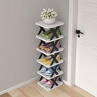 Algopix Similar Product 13 - 6 Tier Narrow Shoe Rack Small