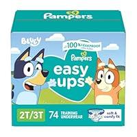 Algopix Similar Product 4 - Pampers Easy Ups Boys  Girls Bluey