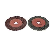 Algopix Similar Product 20 - uxcell 100mm Sanding Flap Disc Grinding