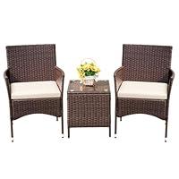 Algopix Similar Product 19 - Devoko Patio Porch Furniture Sets 3