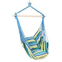 Algopix Similar Product 18 - Sunnydaze Hanging Rope Hammock Chair