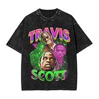 Algopix Similar Product 1 - T Shirt Travis Rapper Scott Mens