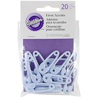 Algopix Similar Product 6 - Wilton Blue Mini Safety Pins Favor