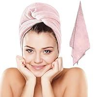 Algopix Similar Product 1 - Microfiber Hair Towel  Plush
