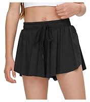 Algopix Similar Product 18 - Kids Girls Athletic Flowy Shorts for