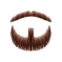 Algopix Similar Product 20 - Ngdhkd 1PCS Fake Beard False Mustache