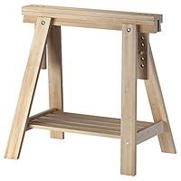 Algopix Similar Product 2 - IKEA Beech Wood Desk Table Leg Trestle