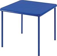 Algopix Similar Product 1 - Cosco Kid's Vinyl Top Table Blue