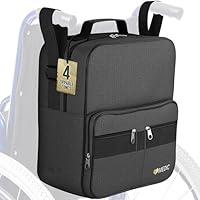 Algopix Similar Product 5 - iMedic Deluxe Wheelchair Bag  Storage