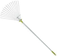 Algopix Similar Product 11 - 63 Inch Adjustable Garden Leaf Rake 