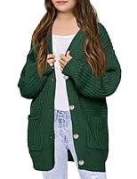 Algopix Similar Product 13 - Girls Cardigans Sweater Button Down