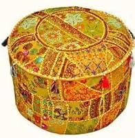 Algopix Similar Product 9 - ALOFCART Patchwork Round Foot Stool