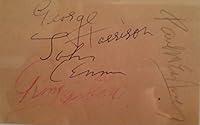 Algopix Similar Product 9 - Framed Beatles Authentic Autographs