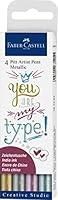Algopix Similar Product 19 - FaberCastell 4 Pitt Artists Pens  4