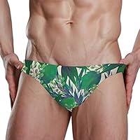 Algopix Similar Product 8 - Men Sexy Bikini Swimsuit Swimwear Palm