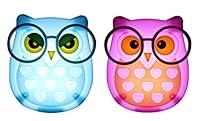 Algopix Similar Product 2 - FuWinet 2 PCS Owl LED Plug in Night
