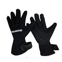 Algopix Similar Product 15 - Palantic Black 3mm Neoprene Gloves with