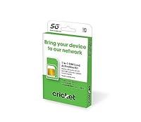 Algopix Similar Product 7 - Cricket Wireless 3in1 SIM Kit  Bring