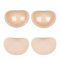 Algopix Similar Product 5 - 2 Pairs Sticky Bra Pads Push Bra Breast