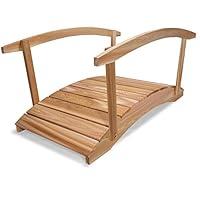 Algopix Similar Product 12 - 6ft CEDAR Garden Arch Bridge with Hand