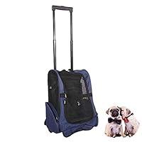 Algopix Similar Product 20 - Pet Rolling Carrier Backpack Wheel