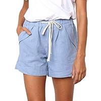Algopix Similar Product 16 - SSDXY Shorts for Women Casual Solid