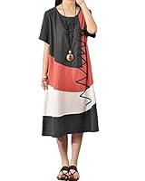 Algopix Similar Product 18 - Romacci Women Baggy House Dress Plus