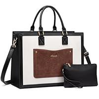 Algopix Similar Product 7 - LOVEVOOK Laptop Bag for Women Tote Bag