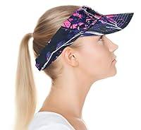 Algopix Similar Product 14 - Muddy Girl Pink Camo Visor Cap Womans
