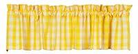 Algopix Similar Product 20 - IHF Pattern Picnic Yellow Valance