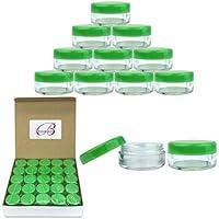 Algopix Similar Product 7 - 50 New Empty 5 Grams Acrylic Clear