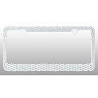 Algopix Similar Product 9 - License Plate Frame  Metal  7 Row 