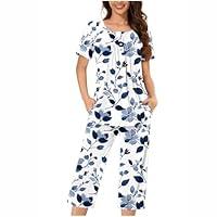 Algopix Similar Product 3 - Momasggi Pajamas for Women 2 Piece Set