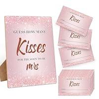 Algopix Similar Product 19 - How Many Kisses Bridal Shower Games