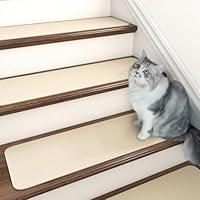 Algopix Similar Product 2 - PADOOR StairTreads Non Slip Reusable