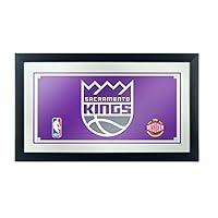 Algopix Similar Product 12 - NBA Sacramento Kings Framed Logo Mirror
