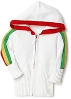 Algopix Similar Product 17 - Krawlers Zipper Sweater with Hood 