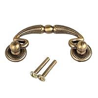 Algopix Similar Product 14 - Antique Brass Cabinet Door Drawer