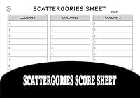 Algopix Similar Product 17 - Scattergories Score Sheets Pad 120