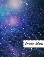 Algopix Similar Product 2 - Sticker Album Galaxy Sticker Album for