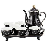 Algopix Similar Product 3 - DUJUST 14 pcs Tea Set of 6 with Tea