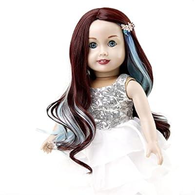 Best Deal for AIDOLLA Doll Wigs for 18'' American Dolls, Girls Gift Heat