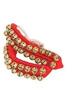Algopix Similar Product 8 - DOBANI Ankle Bells, 2-rows on Red Pad